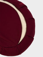 Yoga Studio European Organic Buckwheat Zafu Crescent Cushion