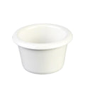Contemporary Melamine Bone Ramekin 118ml - pack of 12 Default Title