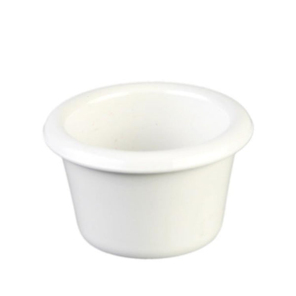 Contemporary Melamine Bone Ramekin 75ml - pack of 12 Default Title
