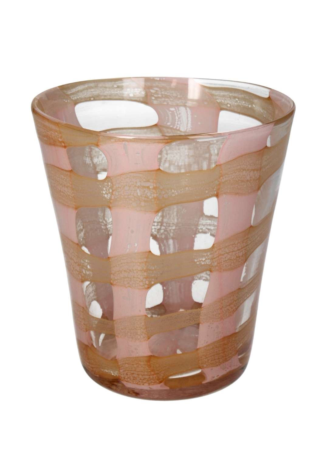 Peach Affect Candle Holder / Vase Large