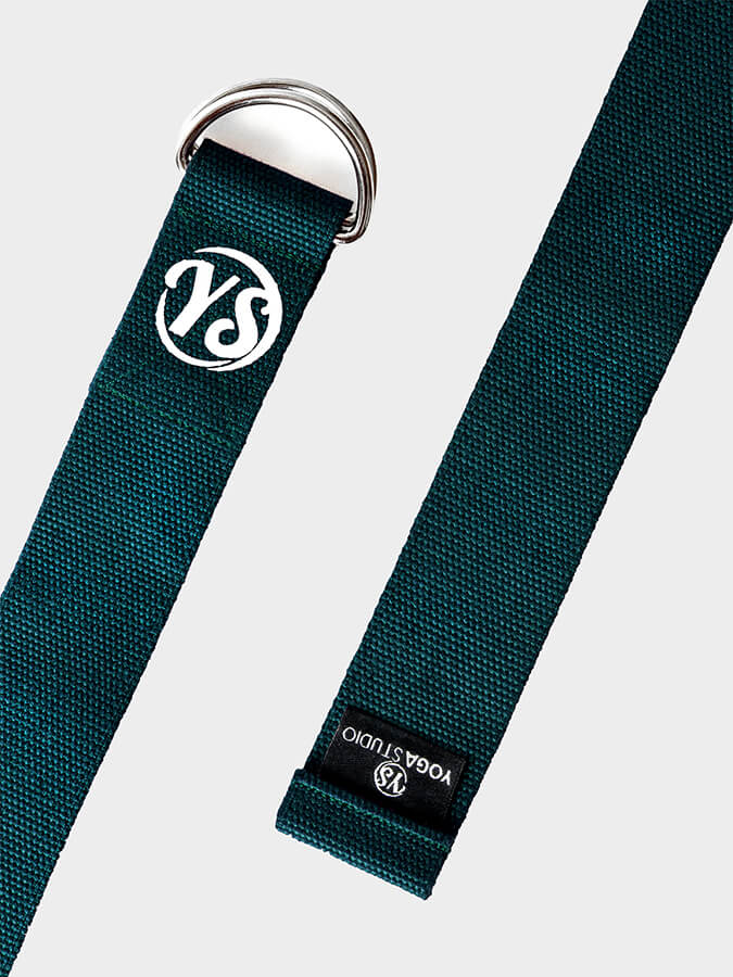 GOTS Organic Cotton D-Ring 2.5m Yoga Belt Strap