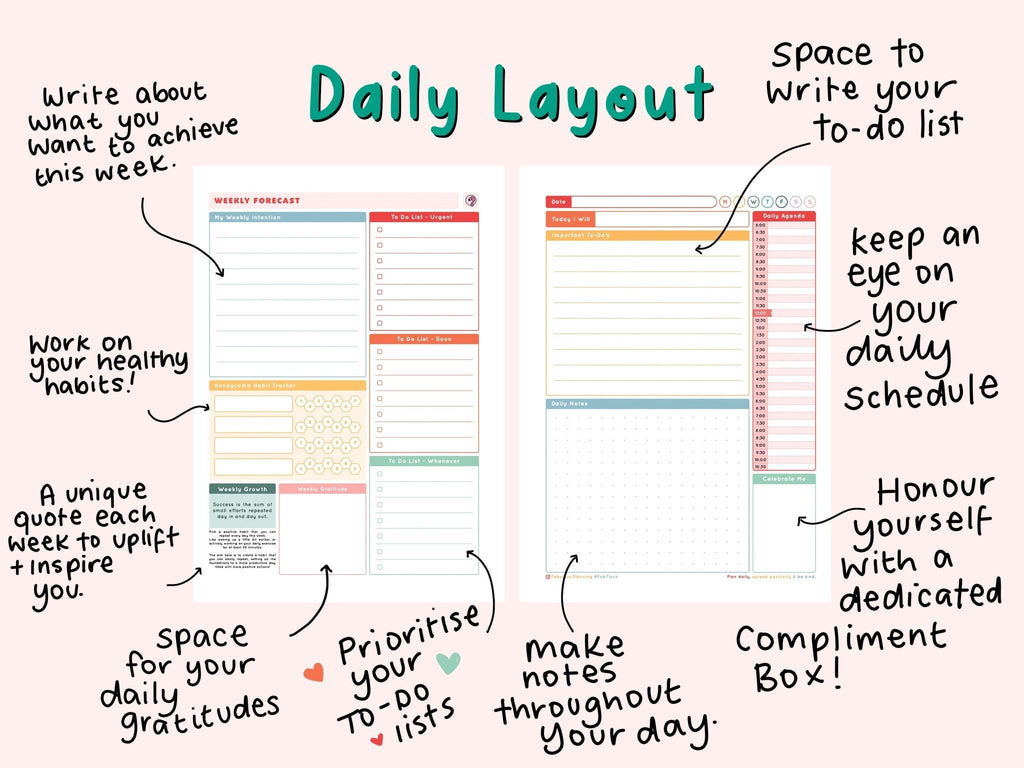 Pink Croc - Planning Journal