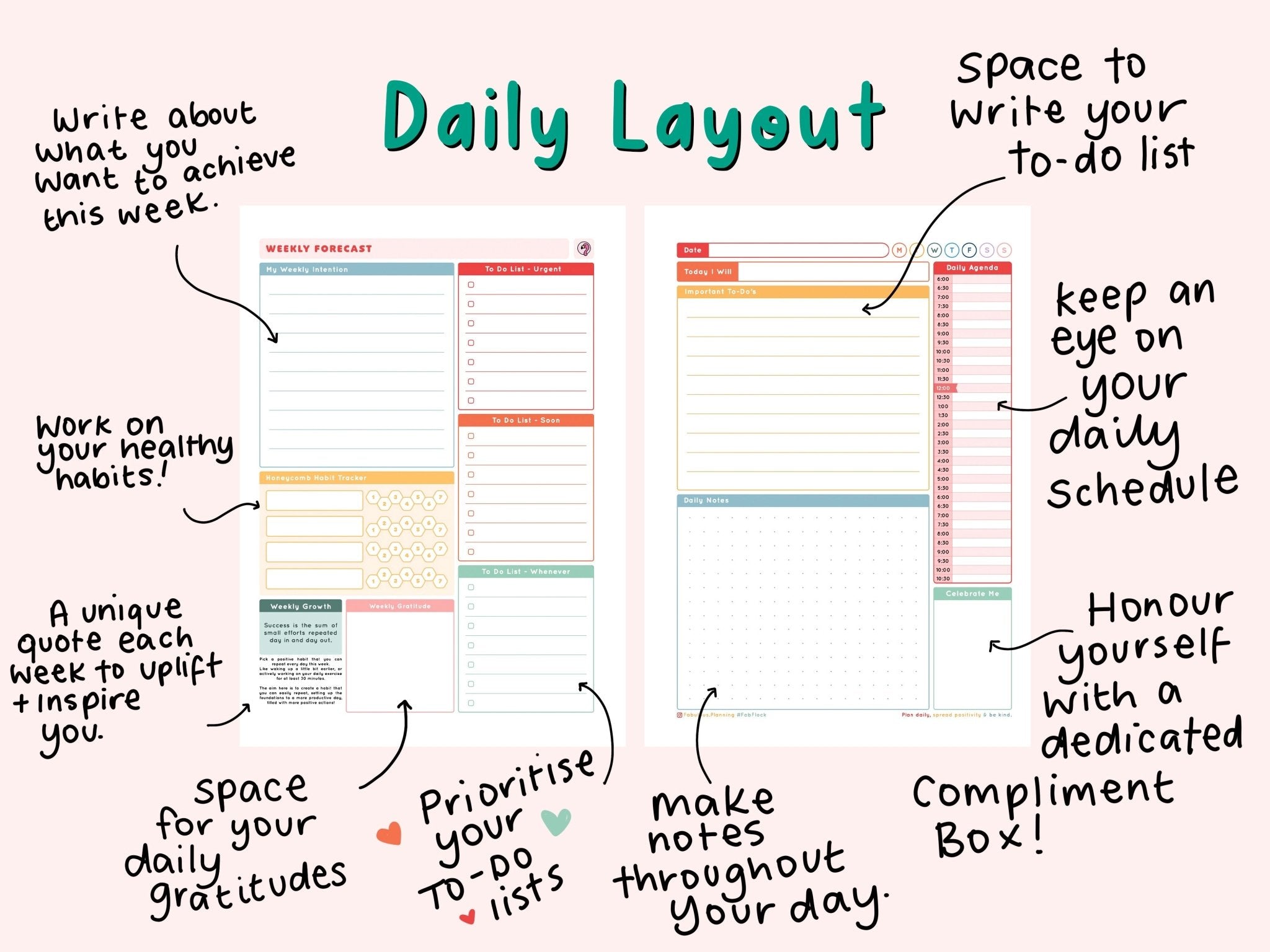 Pink Croc - Planning Journal