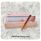 Pink Croc - Planning Journal