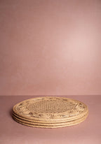 Atlántico Iraca Placemat Natural - Set of 4