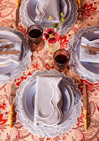 Aurora Set of 4 Placemats- Light Blue