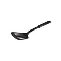 High-Heat Nylon Slotted Turner, 30.5 cm, Black