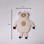 1L Sheep Hot Water Bottle with Soft Plush Cover 40cm