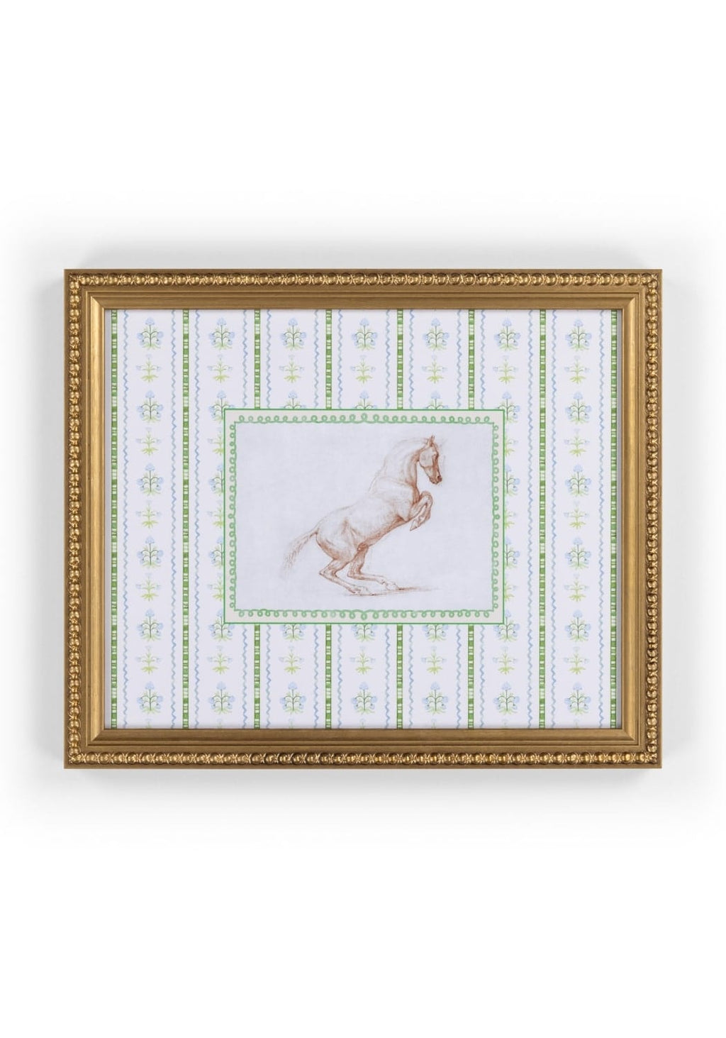 Prancing Beauty Framed Print - Perfect for Nursery & Children's Rooms