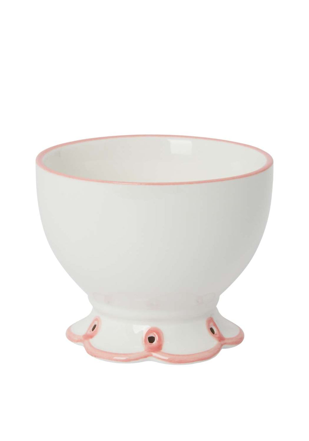 Pretty In Pink Scalloped Nibbles Bowl - Set of 4