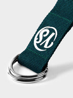 GOTS Organic Cotton D-Ring 2.5m Yoga Belt Strap