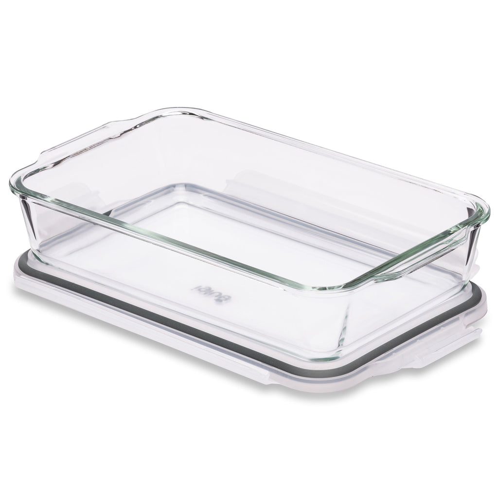 2.2L Borosilicate Glass Lasagne Dish with Lid