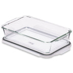 2.2L Borosilicate Glass Lasagne Dish with Lid