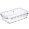2.2L Borosilicate Glass Lasagne Dish with Lid 1-pack
