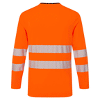 Portwest DX416 DX4 Hi-Vis Long Sleeve T-Shirt