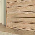 Slim Shoe Storage Cabinet with 3 Flip Drawers for 12 Pair of Shoes with Compact Detail
