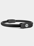 Yoga Studio Pilates Resistance Ring With Double Handle Black