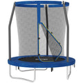 6ft Outdoor Trampoline with Safety Enclosure Net Φ183 x 200Hcm
