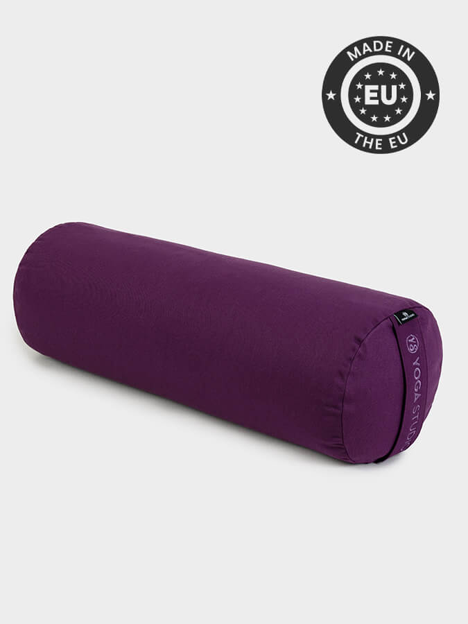 Yoga Studio Organic Buckwheat Yoga Bolster – Meditation & Restorative Support Lilac