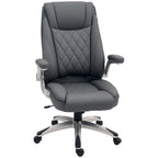 High Back Executive Office Chair Home Swivel Dark Grey