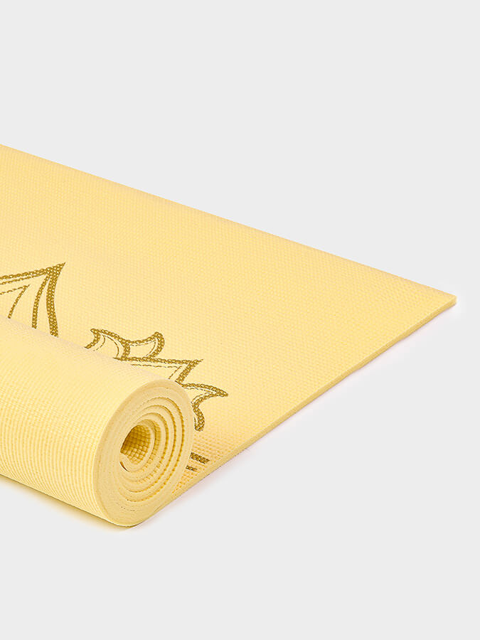 Designed Reversible Sticky Yoga Mat 6mm
