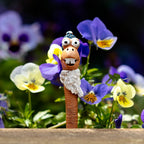 5 Piece Mini Garden Worm Ornaments Resin Plant Pot Figurines
