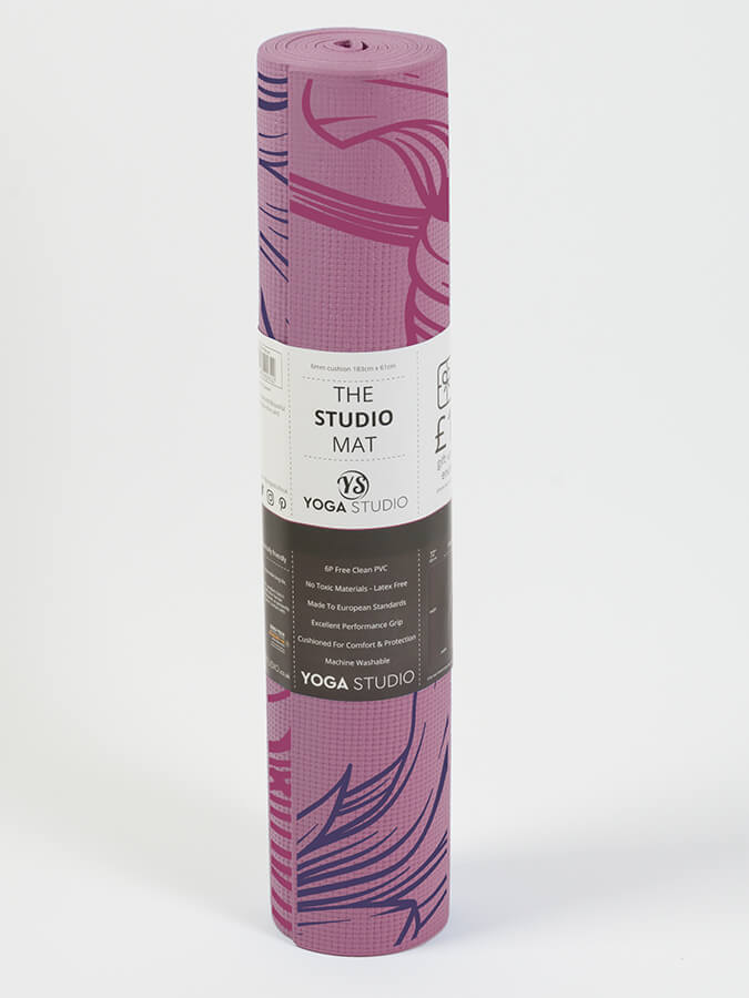 Designed Reversible Sticky Yoga Mat 6mm