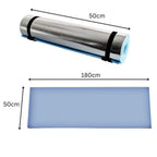 Single Waterproof Roll Up Foam Camping Mat with Carry Straps