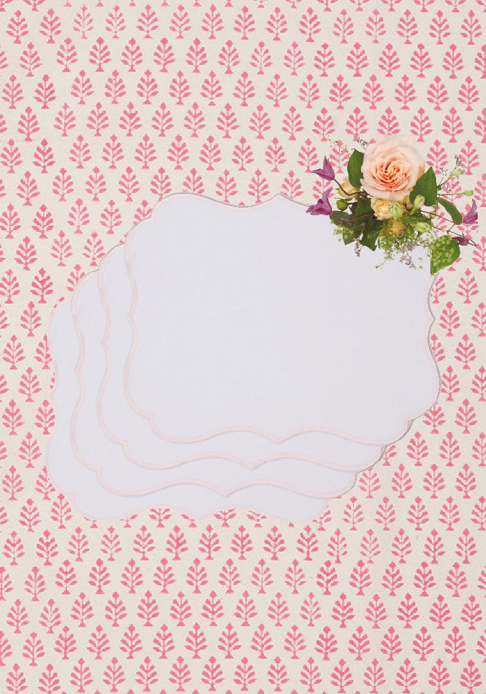 Rosa Pink Placemats - Set of 4