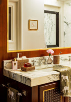 Rosie's Suds and Style Rattan Soap Dish