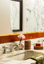 Rosie's Suds and Style Rattan Soap Dish