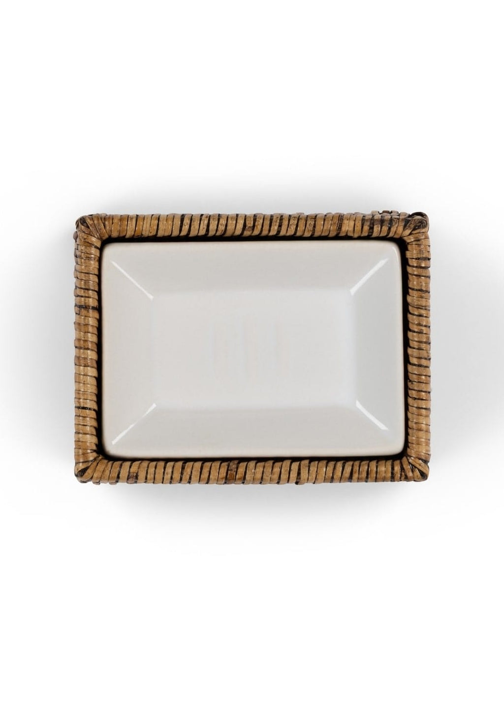 Rosie's Suds and Style Rattan Soap Dish