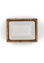 Rosie's Suds and Style Rattan Soap Dish