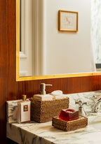 Rosie's Suds and Style Rattan Soap Dish