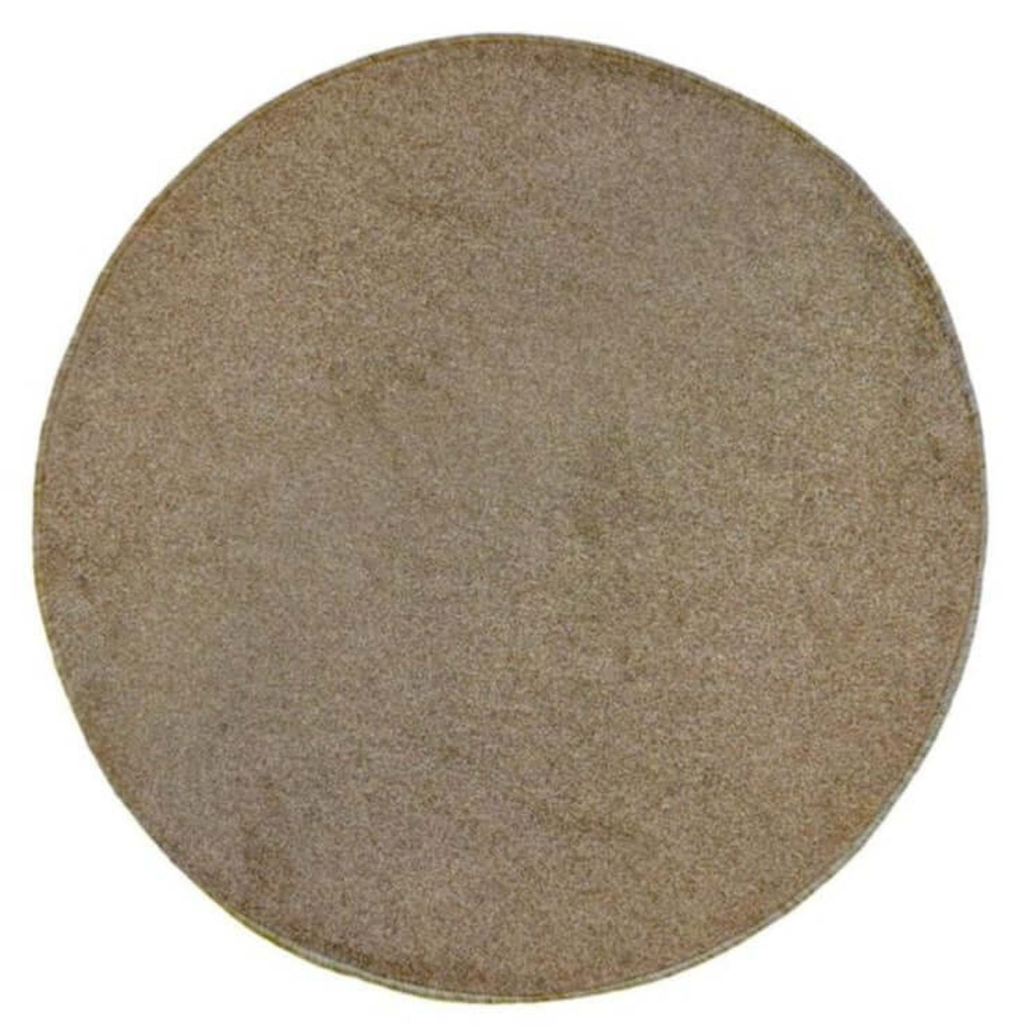 Relay Brown Recycled Low Pile Rug Ø 200 cm