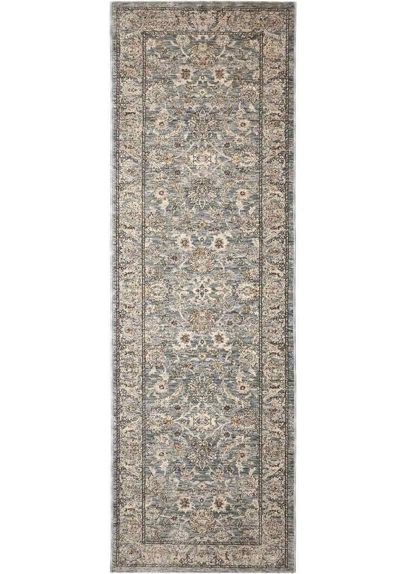 Raja Traditional Rug – Grey Vintage Elegance 68X235 cm