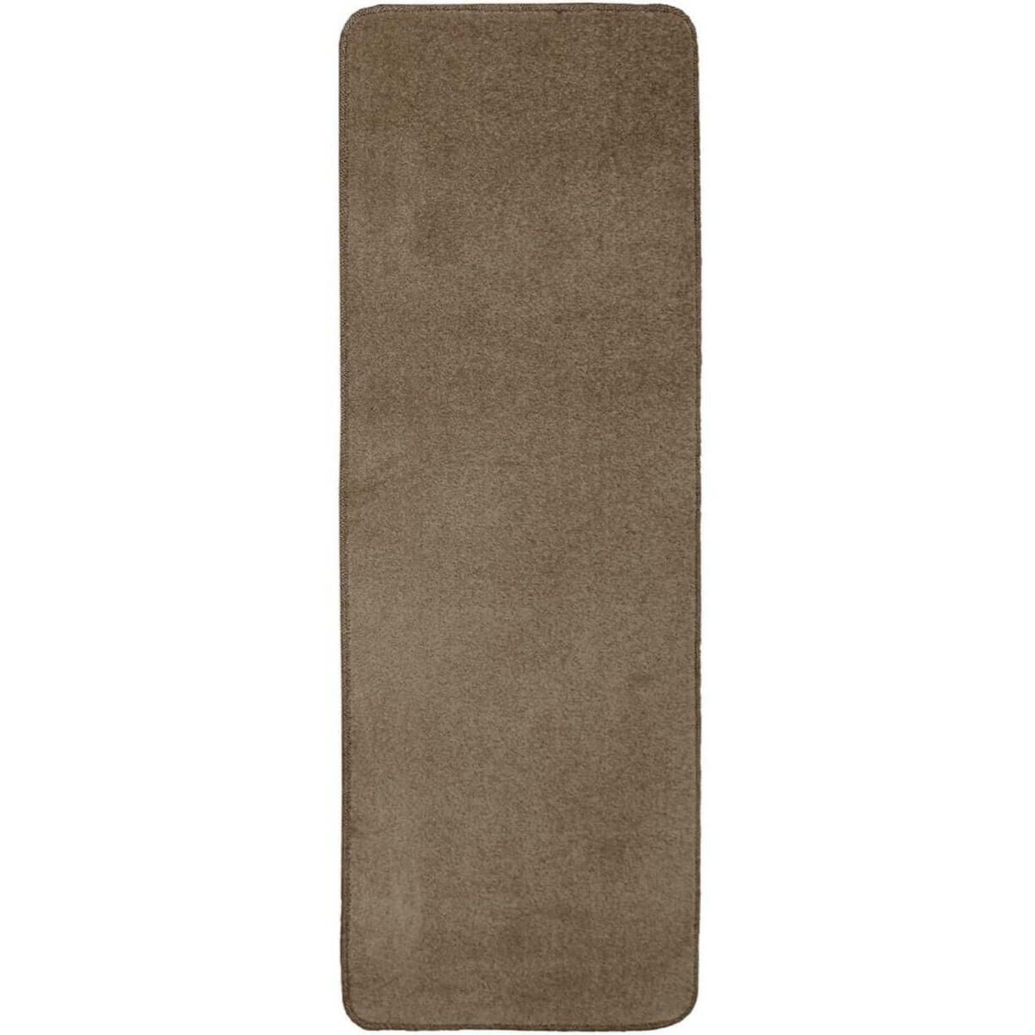 Relay Brown Recycled Low Pile Rug 60X200 cm