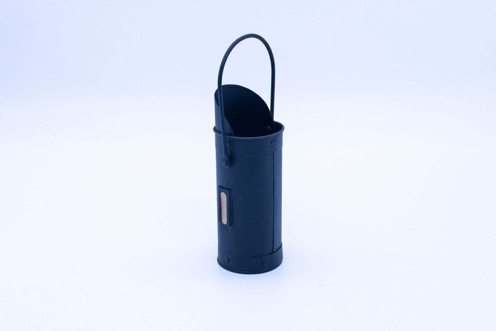 Heavy Duty Black Fireside Matchstick Holder Fire Accessory