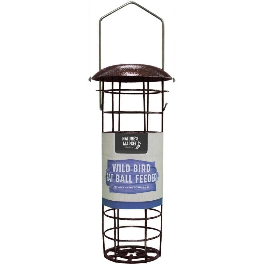 Set of 3 Metal Hanging Bird Feeders