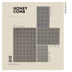 Honeycomb Style Recycled Rubber Eco Doormat