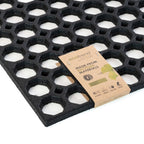 Honeycomb Style Recycled Rubber Eco Doormat