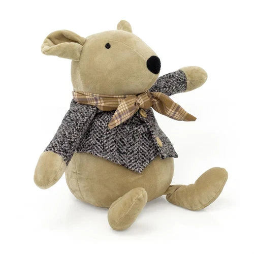 Mouse Doorstop Decorative Dormouse-Shaped Fabric Door Stop
