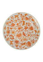 Sacred Bird and Butterfly Mottahedeh Archival Revival Dinner Plates - Set of 4