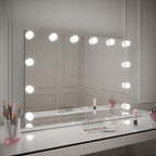 Large Vanity Face LED Mirror 100x70cm
