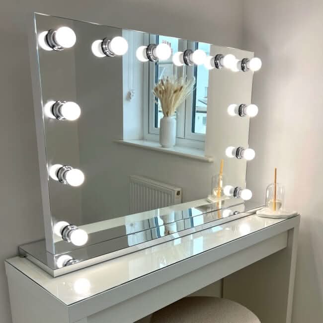 Large Vanity Face LED Mirror 100x70cm