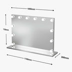 Large Vanity Face LED Mirror 100x70cm