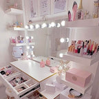 Large Vanity Face LED Mirror 100x70cm