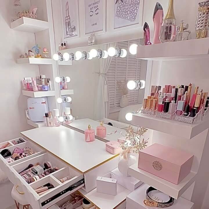 Large Vanity Face LED Mirror 100x70cm