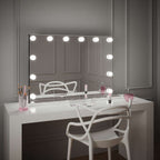 Large Vanity Face LED Mirror 100x70cm