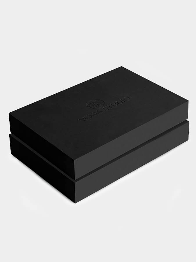 Yoga Studio EVA Yoga Block Twin Pack Black
